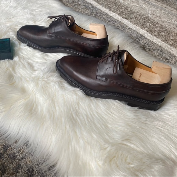 John Lobb Croft Dark Brown Museum Caviar Grain - Picture 4 of 13